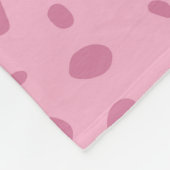 Sweet Baby Girl's Elephant Floral Animal Print Fleecedecke (Ecke)