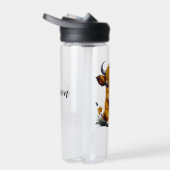 Sweet Baby Highland Cow Personalisiert Trinkflasche (Rechts)