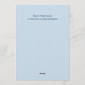 Sweet Baby Koala Einladung (Rückseite)