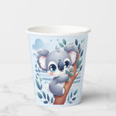 Sweet Baby Koala - Paper Cup Pappbecher (Rückseite)