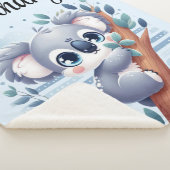 Sweet Baby Koala - Sherpa Blanket Sherpadecke (3/4)