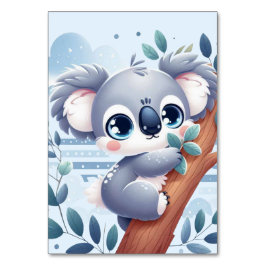 Sweet Baby Koala - Table Card Tischnummer