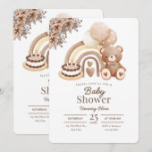 Sweet Baby Moments Shower Invitation Einladung (Vorne/Hinten)