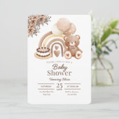 Sweet Baby Moments Shower Invitation Einladung (Stehend Vorderseite)