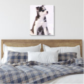 Sweet Baby Puppy Leinwanddruck (Insitu (Schlafzimmer))