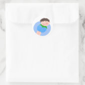 Sweet Baby Runder Aufkleber (Tasche)