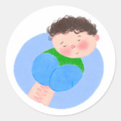 Sweet Baby Runder Aufkleber (Vorderseite)