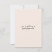 Sweet Baby Shark Dankeskarte (Rückseite)