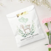 Sweet Baby Sheep Spring Greenery Lamb Baby Dusche Geschenktütchen (Versiegelt)
