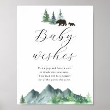 Sweet Baby wünscht Baby Dusche Gästebuch Schild