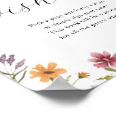 Sweet Baby wünscht Baby Dusche Gästebuch Schild (Ecke)