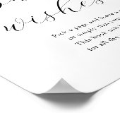 Sweet Baby wünscht Baby Dusche Gästebuch Schild (Ecke)