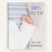 Sweet Baby's First Year Journal Notizblock (Vorderseite)