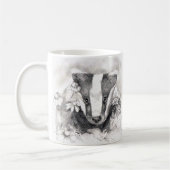 Sweet Badger Sketch Tasse (Links)