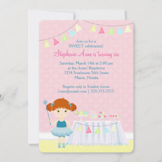 Sweet Ballerina Cupcake Celebration Einladung