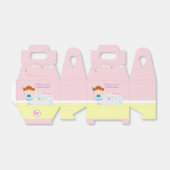 Sweet Ballerina Cupcake Celebration Geschenkschachtel (Ungefaltet)