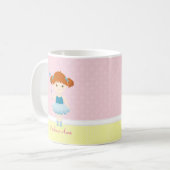 Sweet Ballerina Cupcake Celebration Kaffeetasse (Vorderseite Links)
