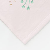 Sweet Ballerina Personalisiert Fleecedecke (Ecke)