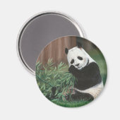 Sweet Bamboo Panda Bären Magnet (Vorderseite/Rückseite)
