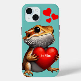 Sweet Bartded Dragon Green Valentine Case-Mate iPhone Hülle