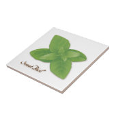 Sweet Basil Herb Tile Fliese (Seite)