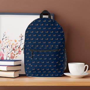 Sweet Beagle Hunde Muster Personalisiert Bedruckter Rucksack