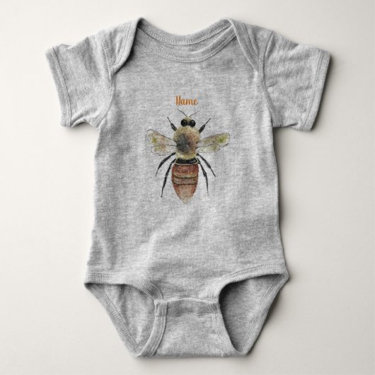 Sweet Bee Baby Jersey Bodysuit Baby Strampler (Vorderseite)