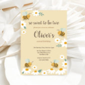 Sweet Bee Birthday Einladung