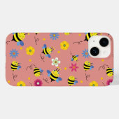 Sweet Bee Blossom Garden Case-Mate iPhone Hülle (Rückseite (Horizontal))