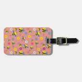 Sweet Bee Blossom Garden Gepäckanhänger (Vorderseite horizontal)