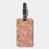 Sweet Bee Blossom Garden Gepäckanhänger (Vorderseite vertikal)