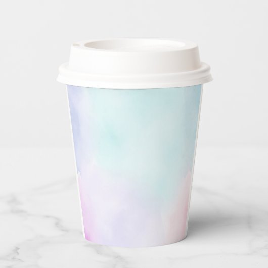 Sweet Bee First Birthday Personalized Pappbecher (Rückseite)