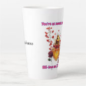 Sweet BEE mine-BEE lieve me i love you Milchtasse (Vorderseite)