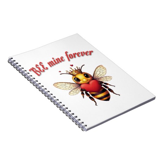 Sweet Bee Mine Forever Notizblock (Rechte Seite)