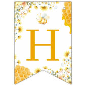 Sweet Bee One First Birthday Banner (Zweite Fahne)