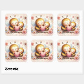 Sweet Bee Valentine Encouragement Sticker (Blatt)
