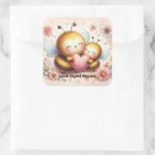 Sweet Bee Valentine Encouragement Sticker (Tasche)