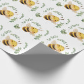Sweet Bee Wrapping Paper Geschenkpapier (Ecke)