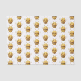 Sweet Bees Baby Shower Seidenpapier