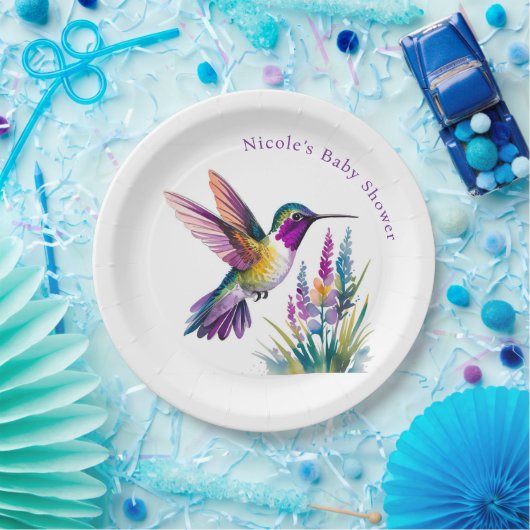 Sweet Beginnend: Eine Babydusche-Feier Pappteller (Party)