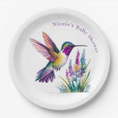 Sweet Beginnend: Eine Babydusche-Feier Pappteller (Vorderseite)