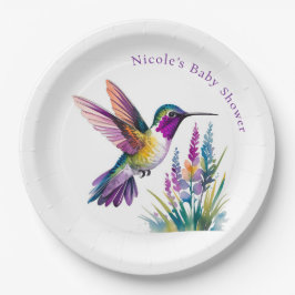 Sweet Beginnend: Eine Babydusche-Feier Pappteller