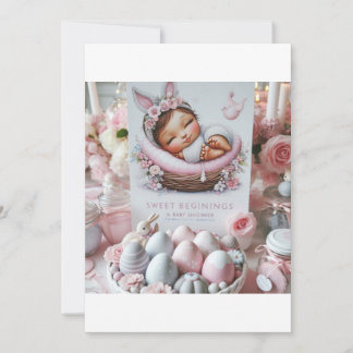 Sweet Beginnings: Eine Baby Shower Celebration" Einladung