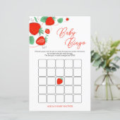 Sweet Berry Baby Shower Bingo Game (Stehend Vorderseite)