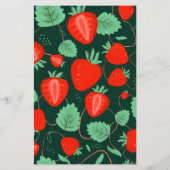 Sweet Berry Baby Shower Bingo Game (Rückseite)