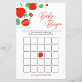 Sweet Berry Baby Shower Bingo Game (Vorderseite)