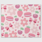 Sweet Berry Bliss Geschenkpapier (Flach)