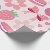 Sweet Berry Bliss Geschenkpapier (Ecke)