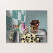 Sweet Biracial Girl Puzzle (Horizontal)