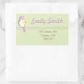 Sweet Bird Address Return Sticker (Tasche)